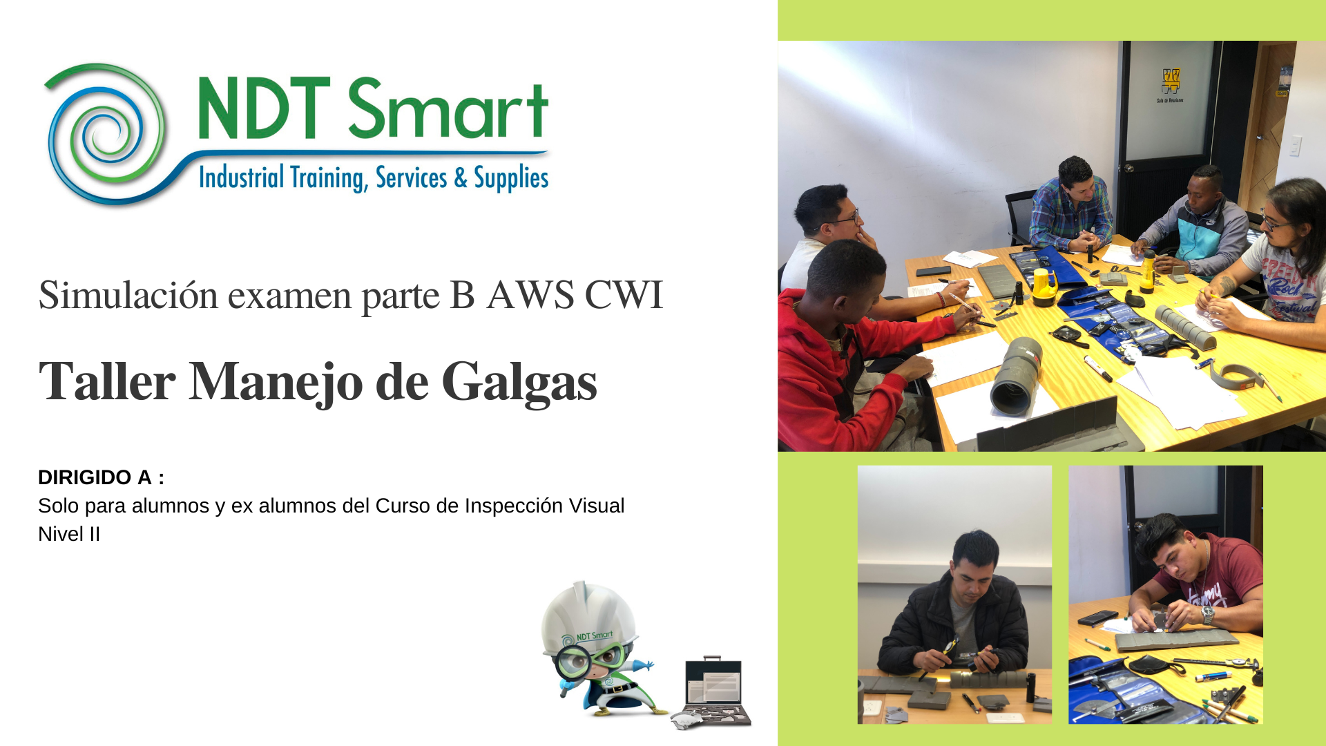Taller Manejo de Galgas