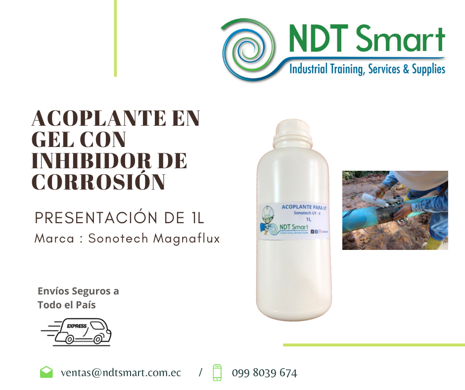 Acoplante en gel con inhibidor de corrosión