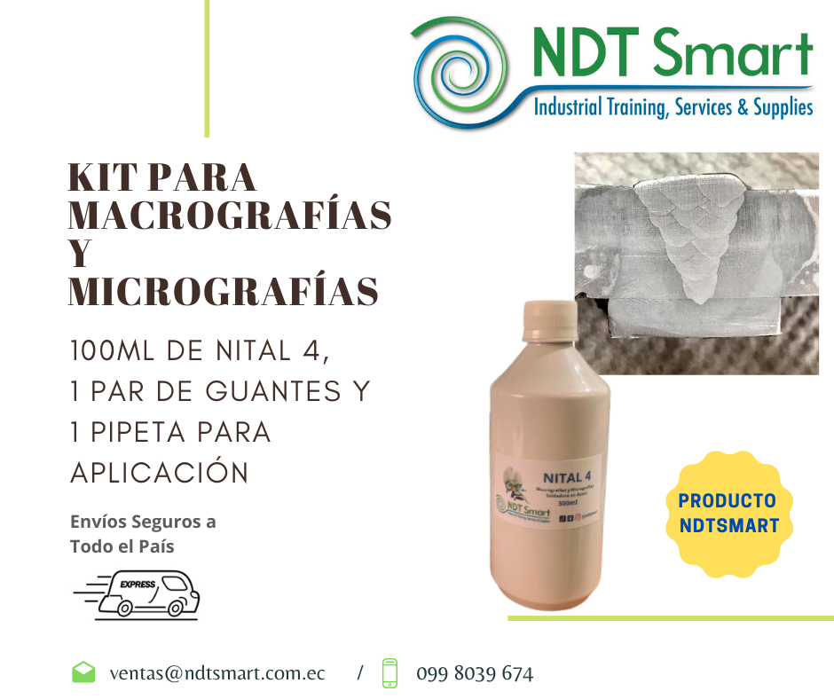 Kit para macrografías y micrografías